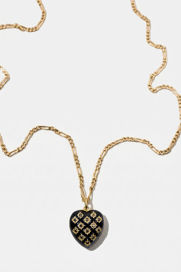 Black Diamond Black Diamond Heart Necklace