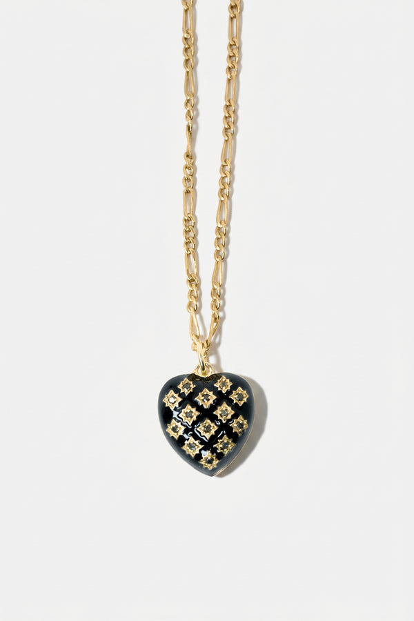 Black Diamond Black Diamond Heart Necklace
