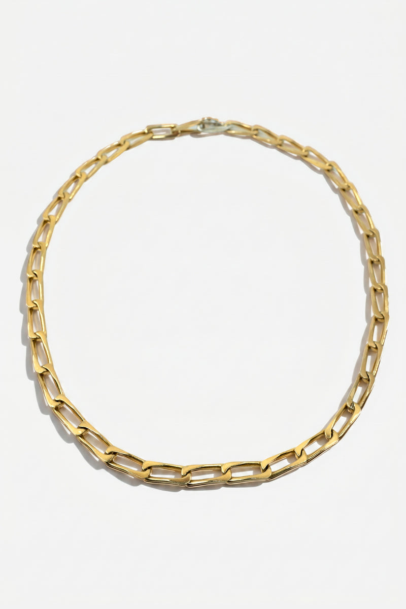 Chunky Chain Choker Necklace
