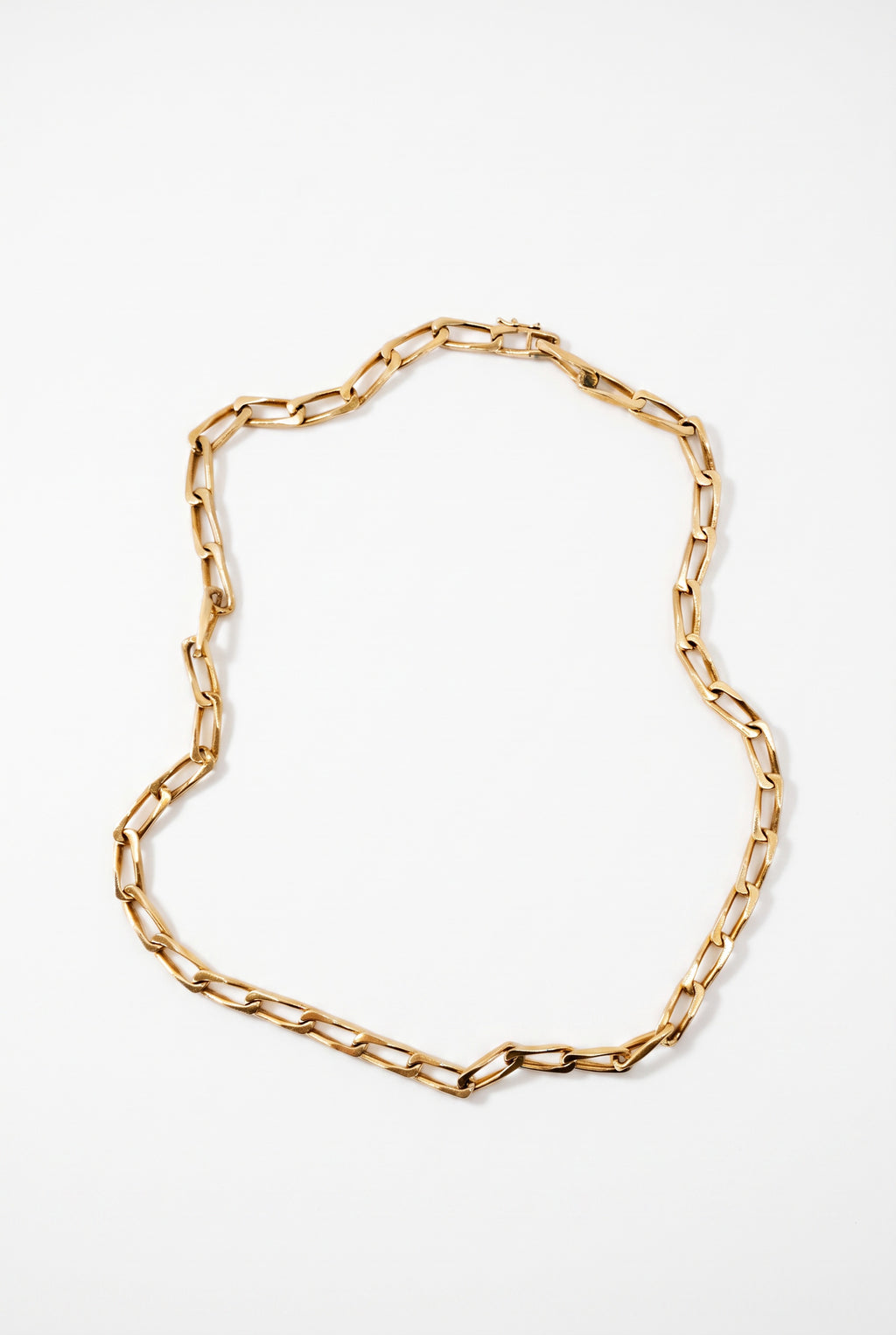 Gold Plated Silver Chain Necklace