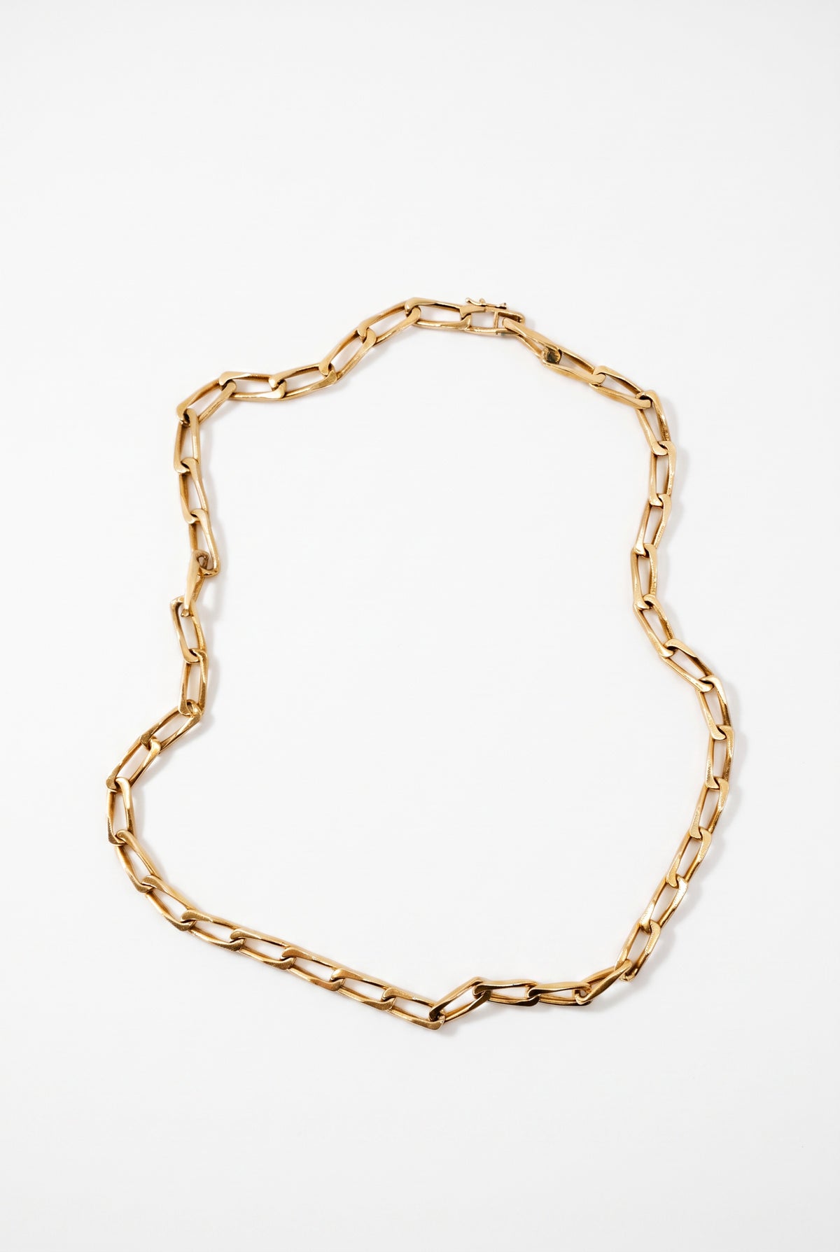 Gold Plated Silver Chain Necklace