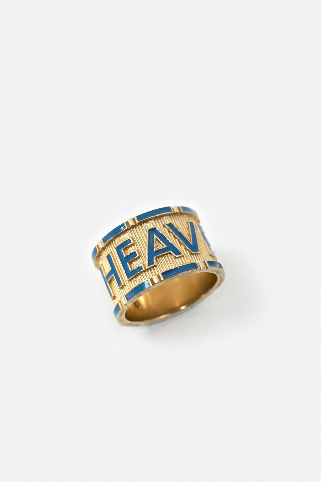 Blue Enamel Ring Heavens