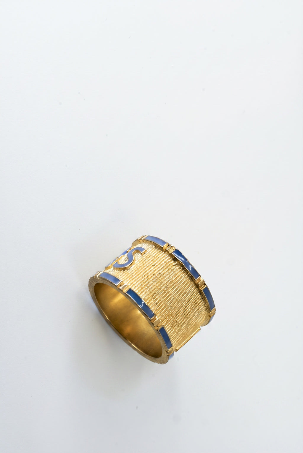Blue Enamel Ring Heavens