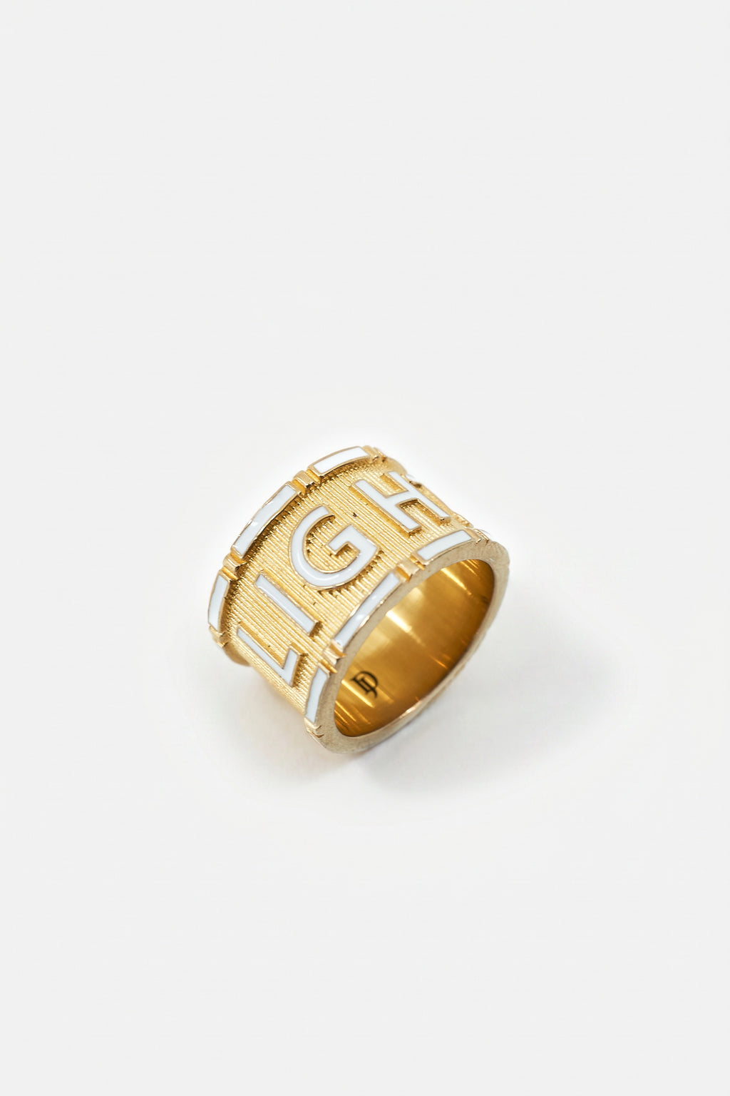 Light Ring White Enamel