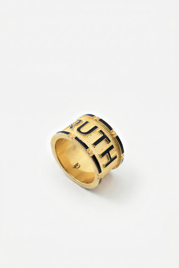 Truth Enamel Ring