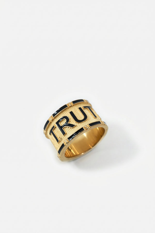 Truth Enamel Ring